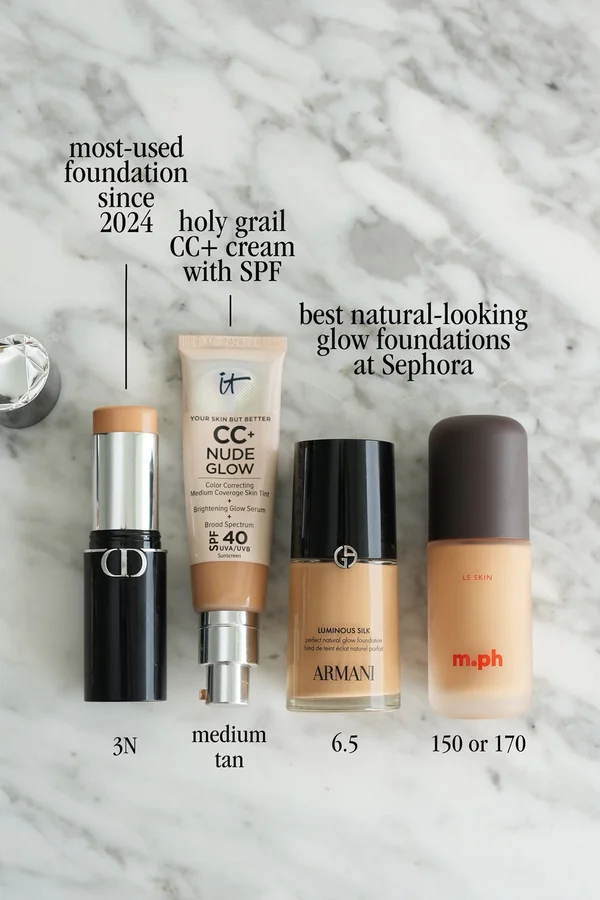 Best foundations from Dior Armani It Cosmetics m.ph